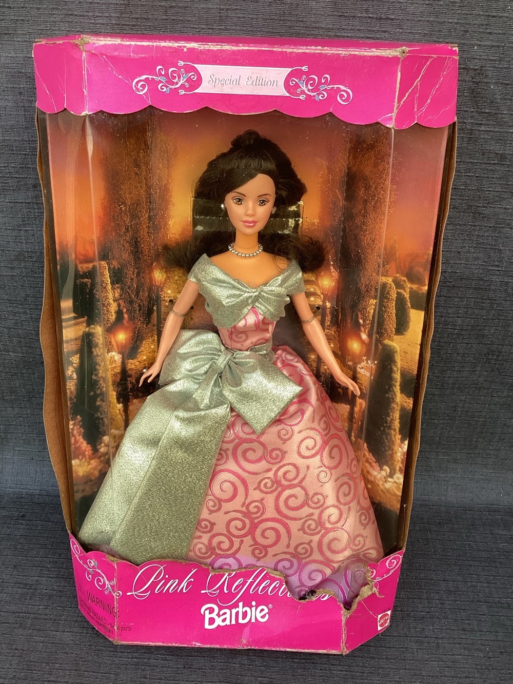 Pink Reflections Barbie Special Edition 1997 Mattel 19130 Brunette New